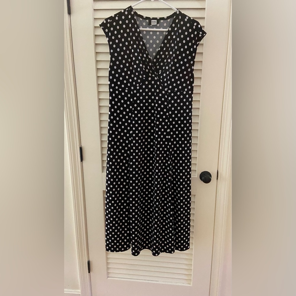 Black and white dress